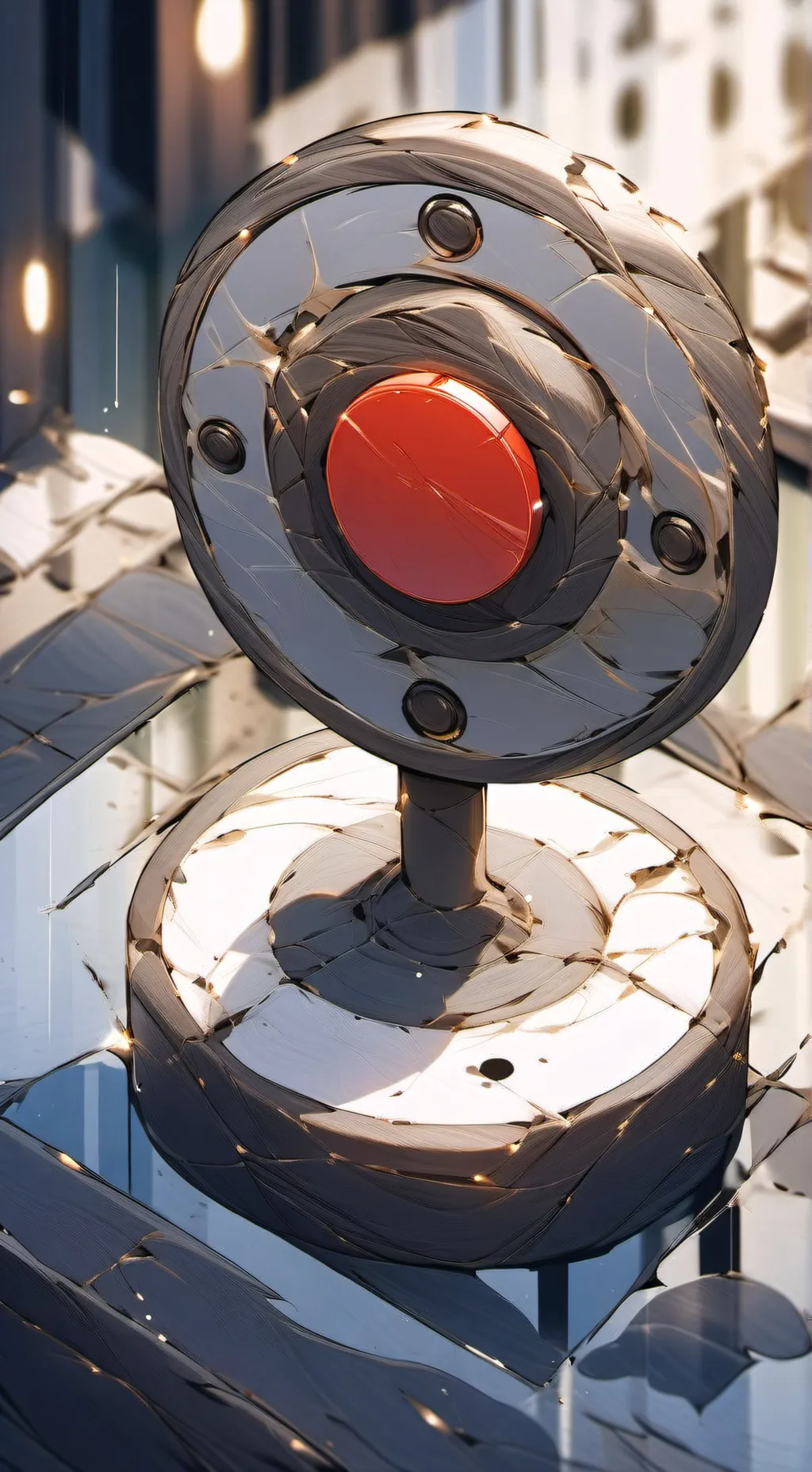 ai character: button background