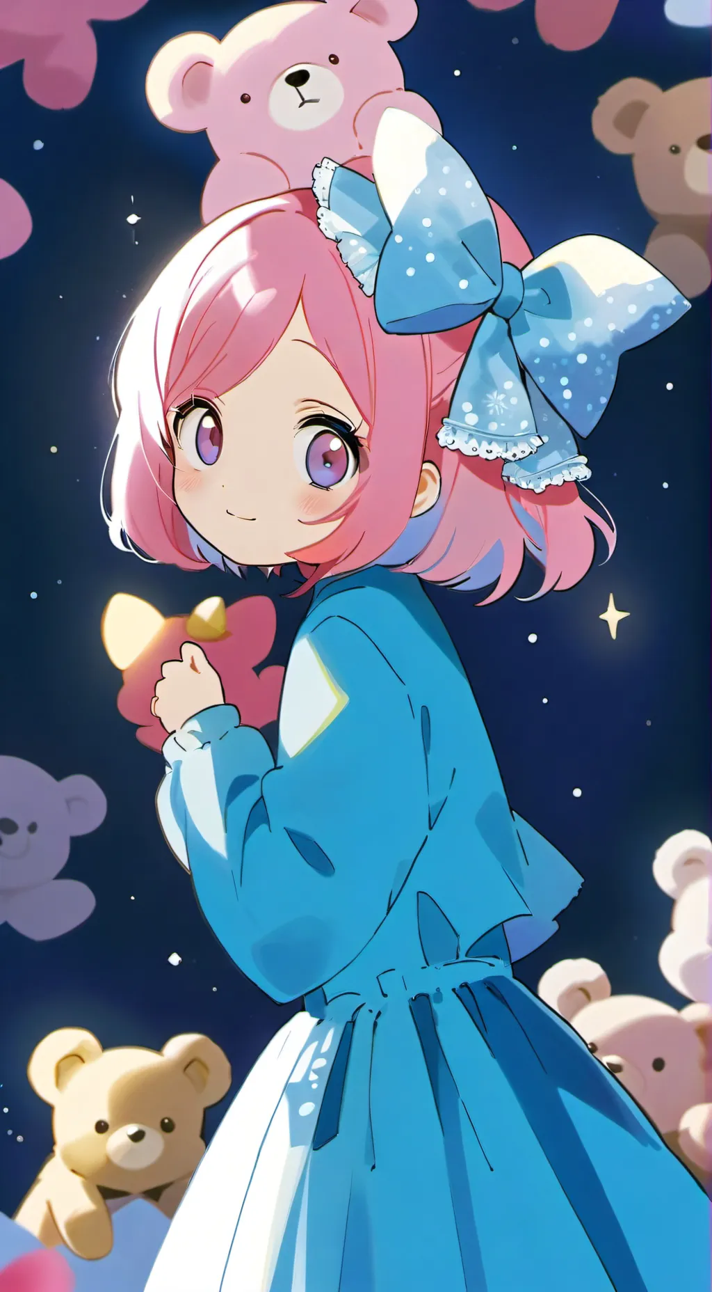 ai character: Minas lil sis :3 background