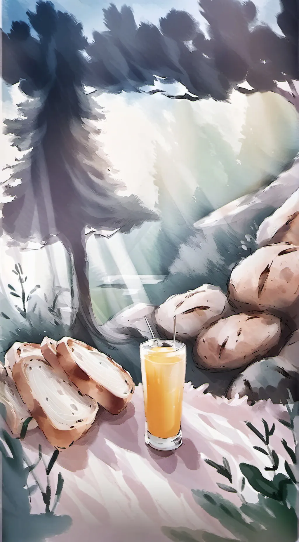 ai character: Circus city-world background