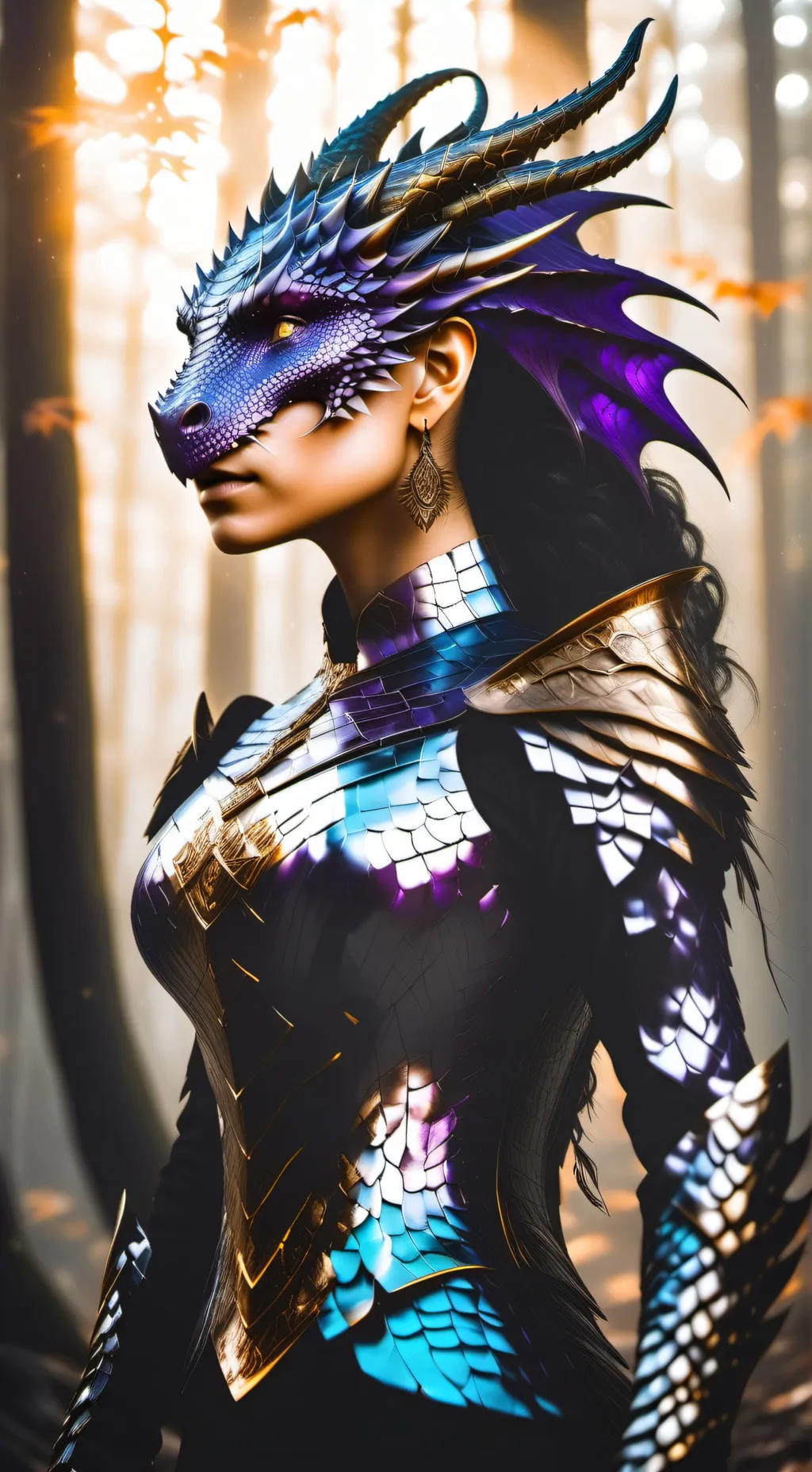 ai character: Lumi background