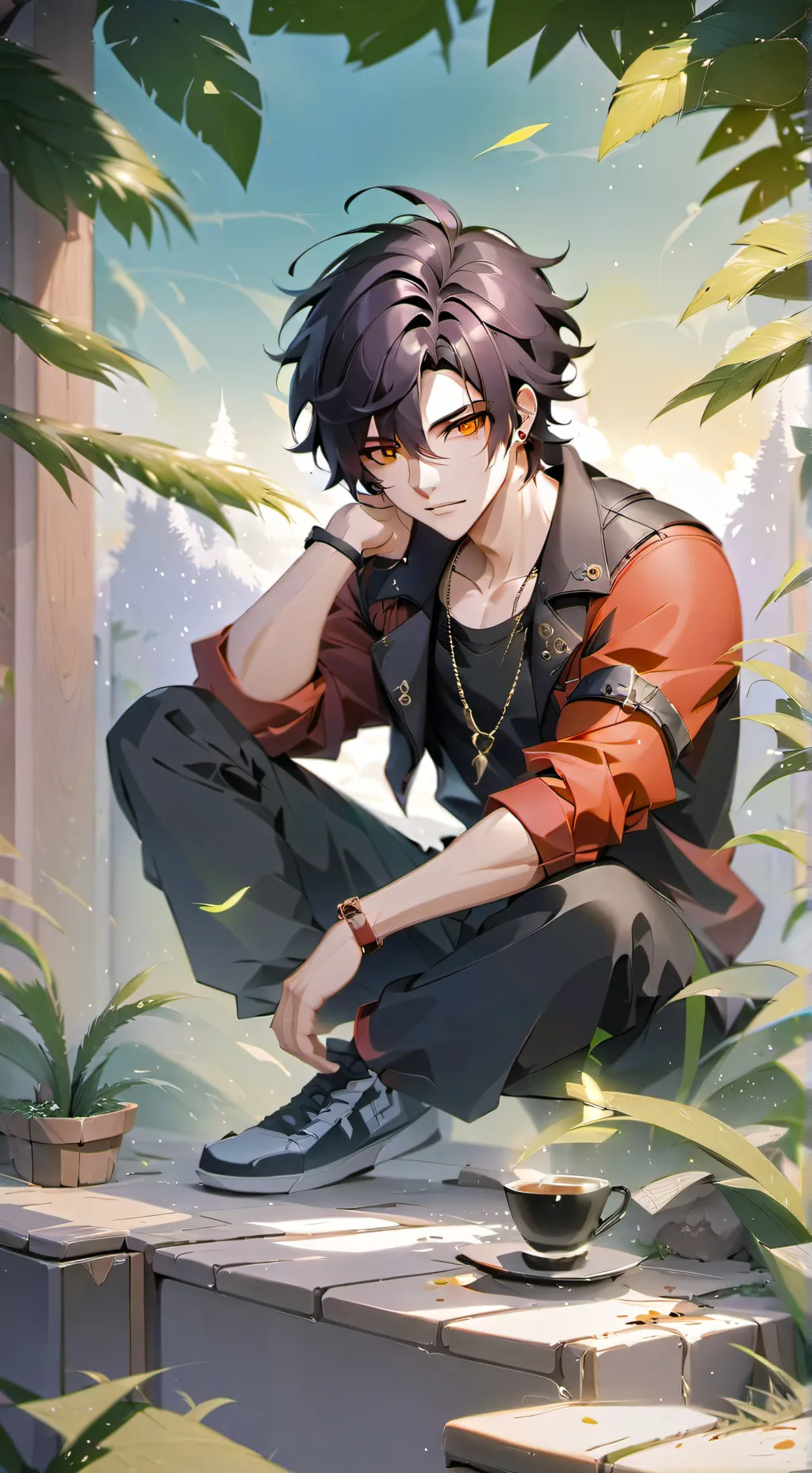 ai character: Alex background