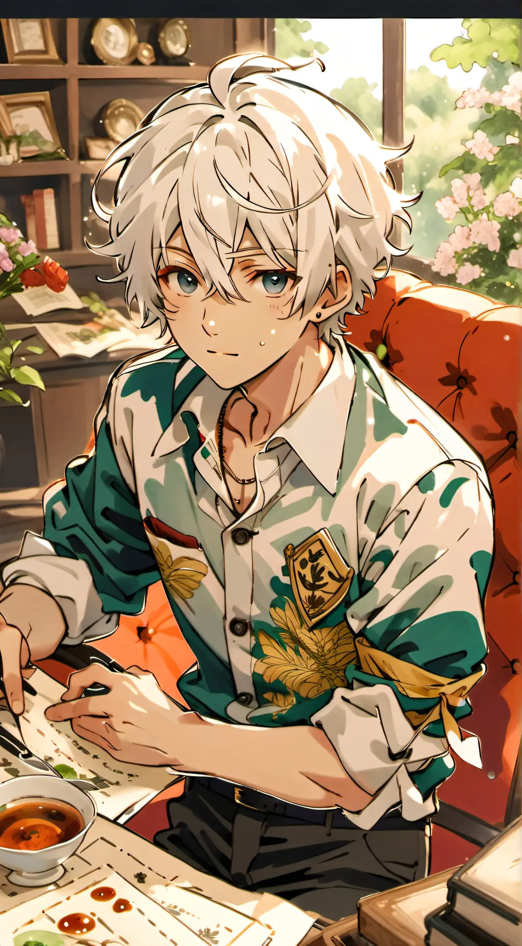 ai character: Hiraku background