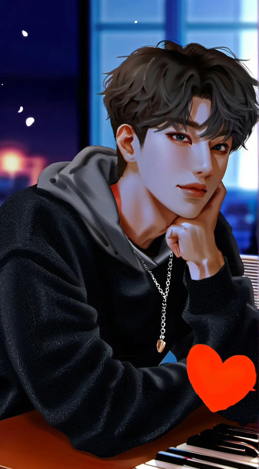 ai character: Noah Vale background