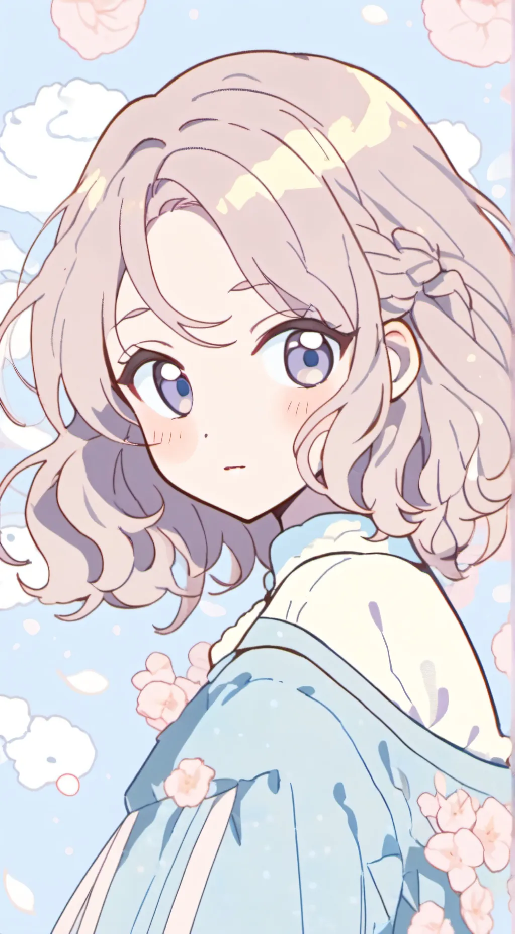 ai character: your her crush background