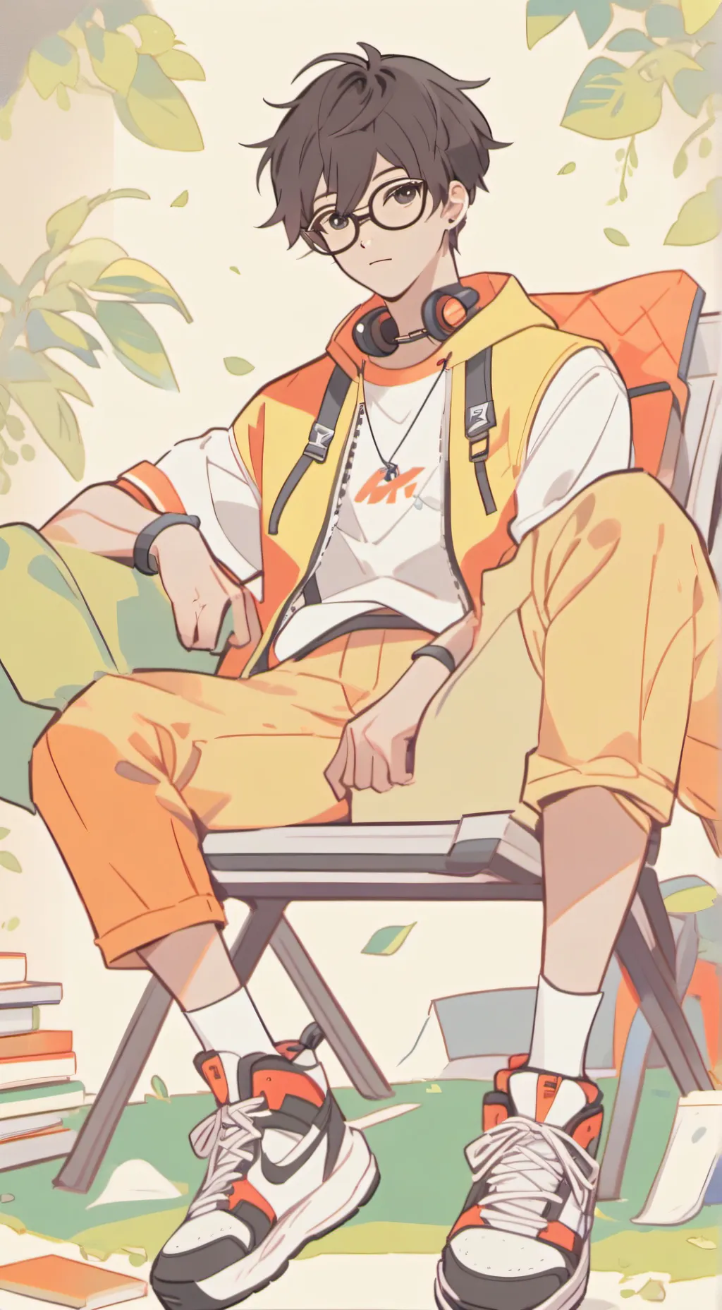 ai character: Lucas background