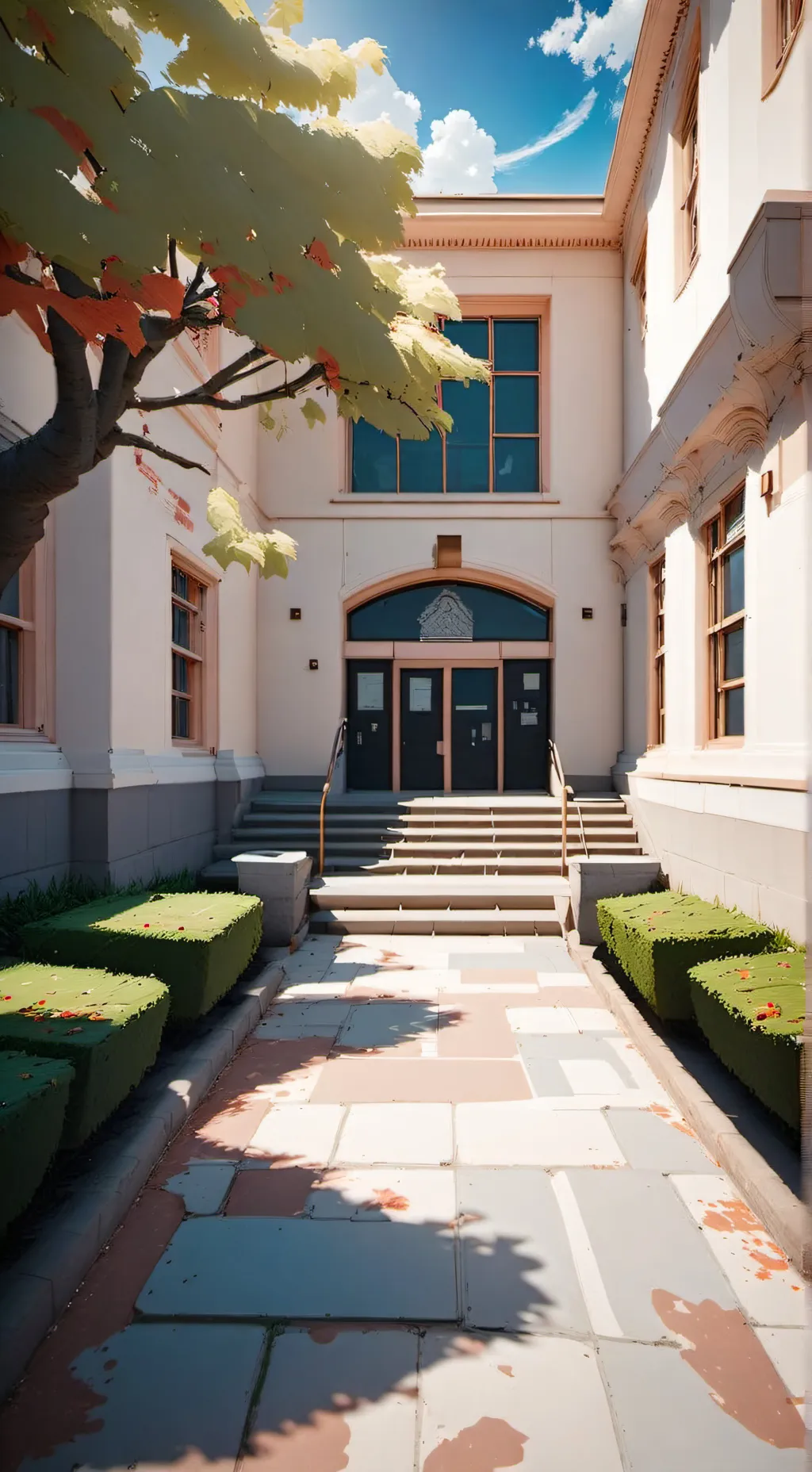 ai character: Swan Lake J. High background