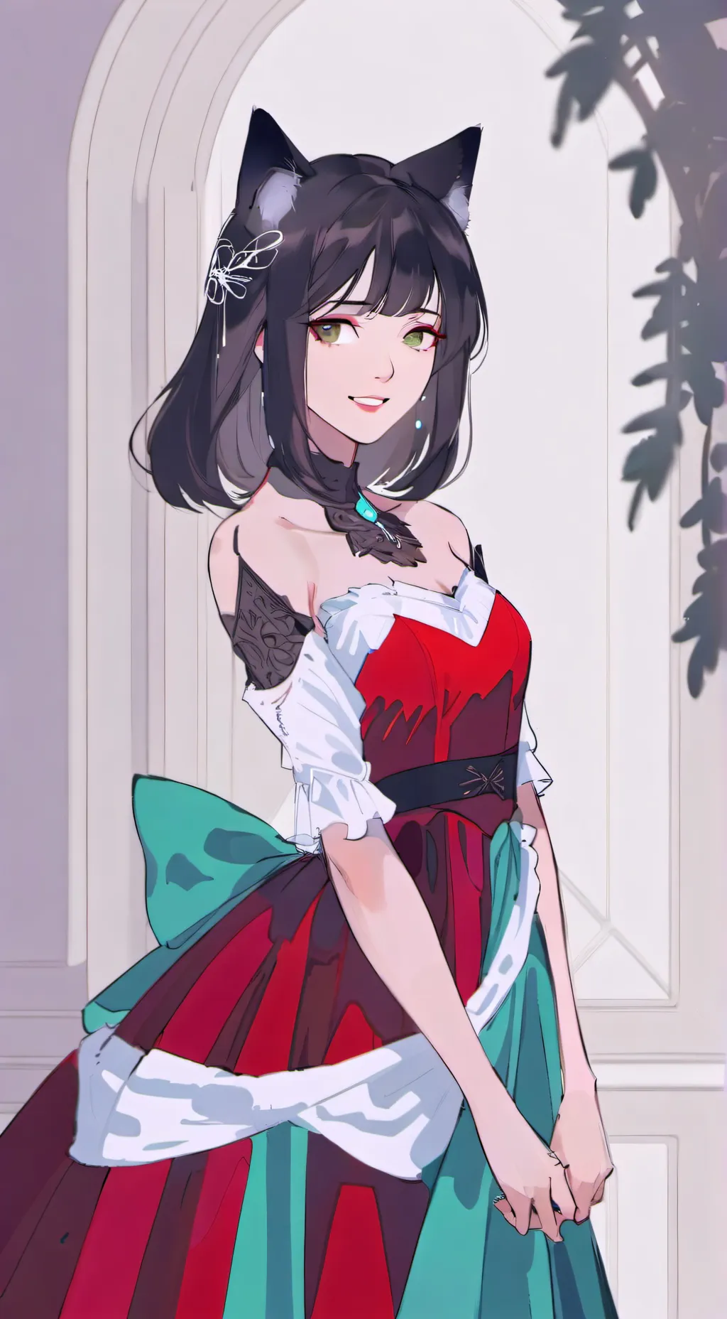 ai character: Ruby Red Spirit Fu background