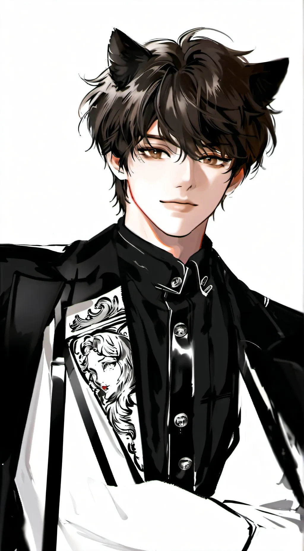 ai character: Luca  background