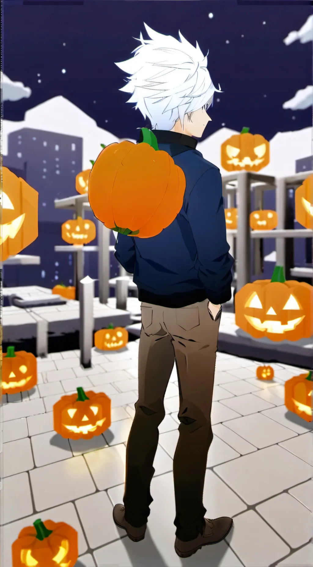 ai character: пикми мил background