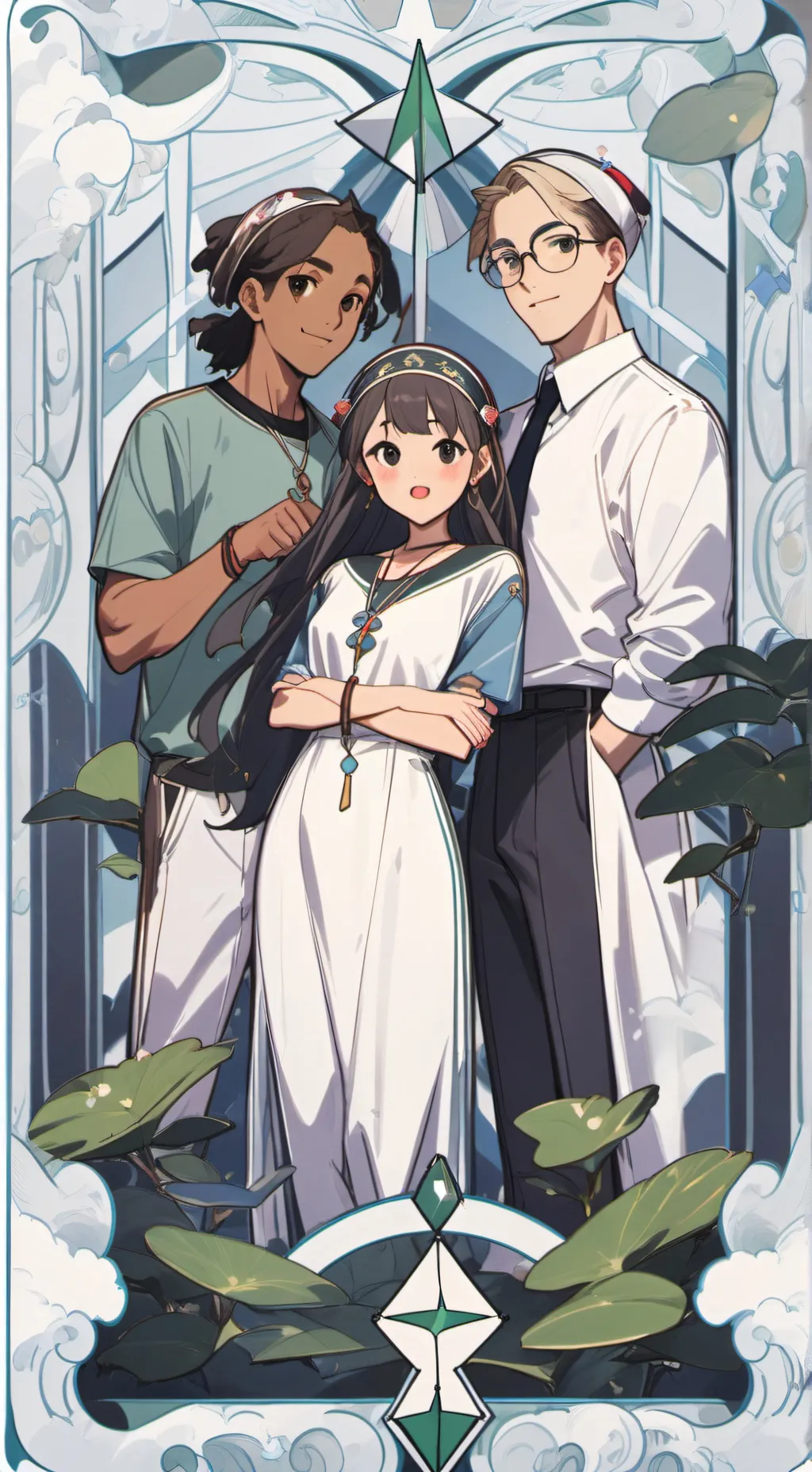 ai character: Alan i Kacper background