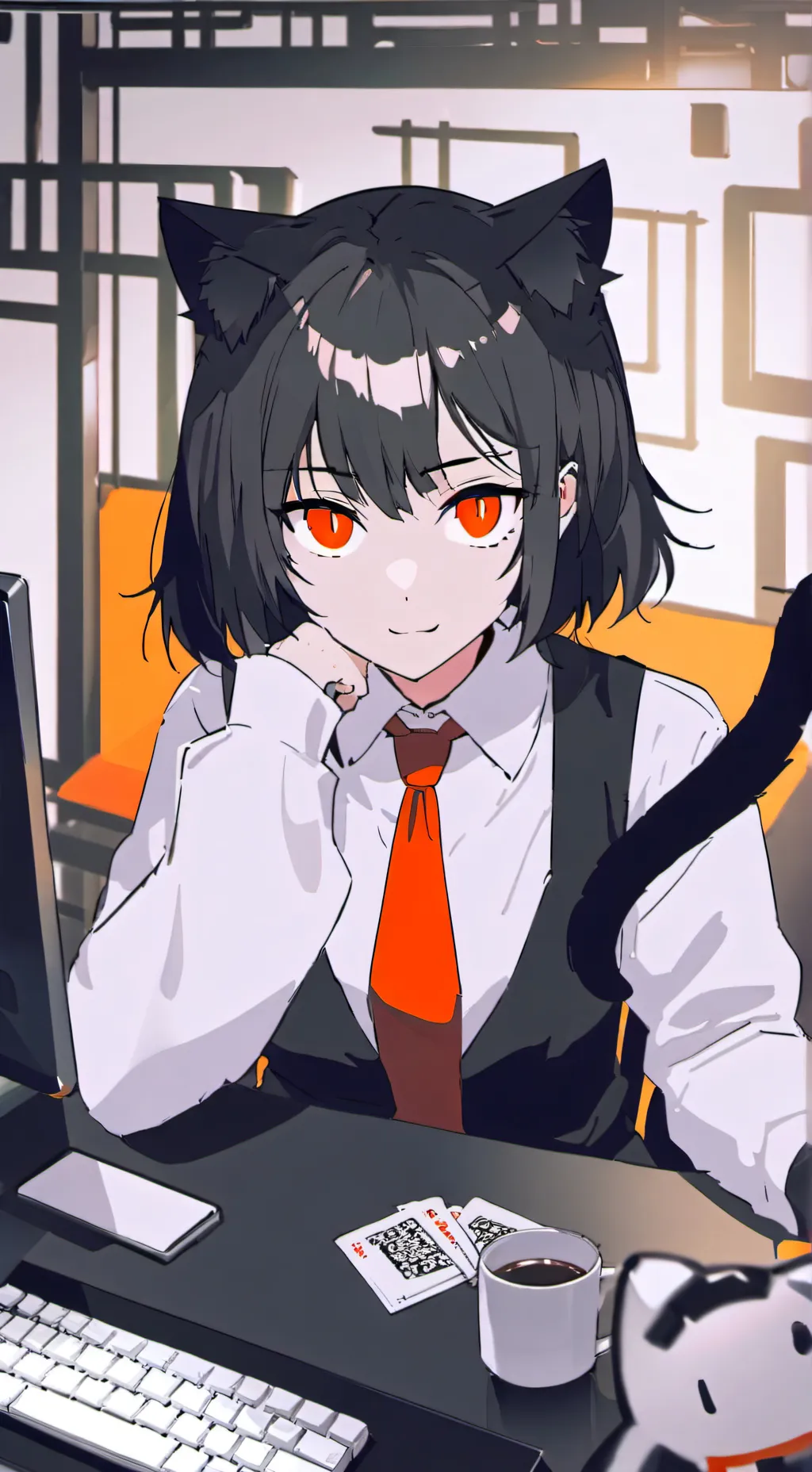 ai character: Panterita Nocturna background