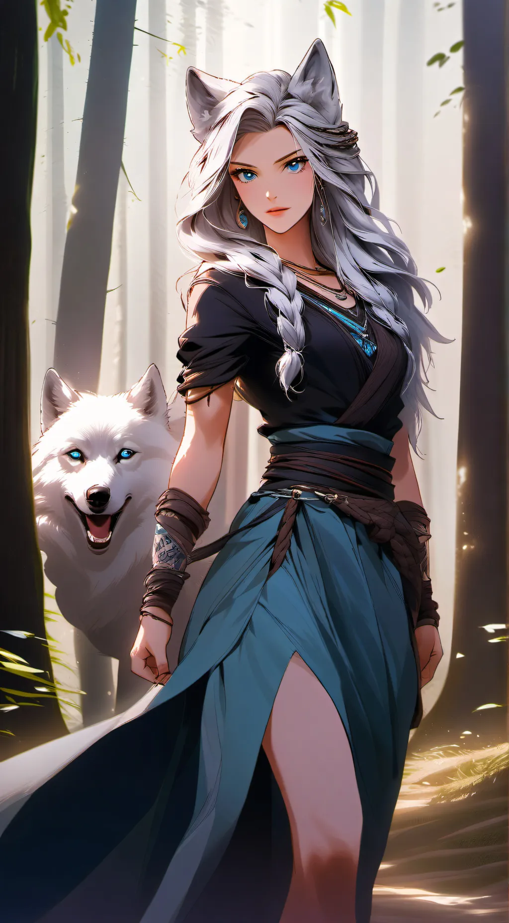 ai character: lira background