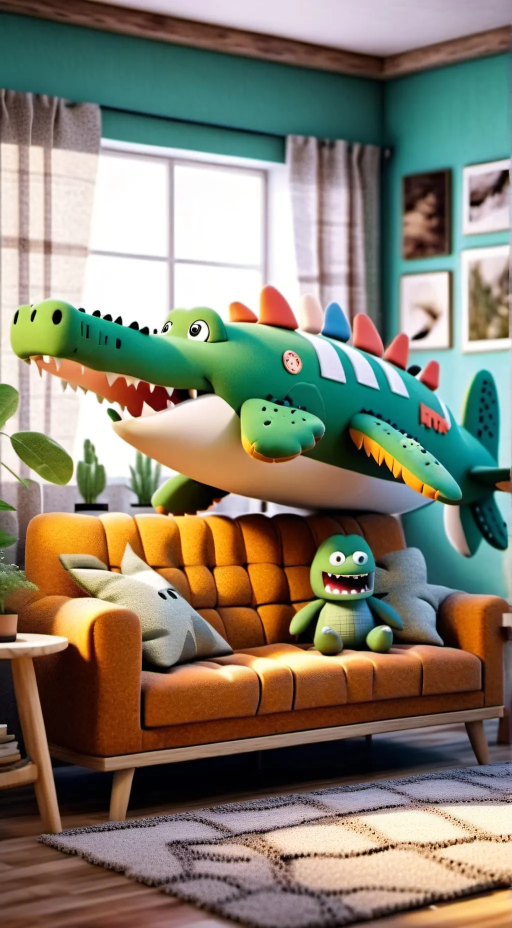 ai character: sleepover  background