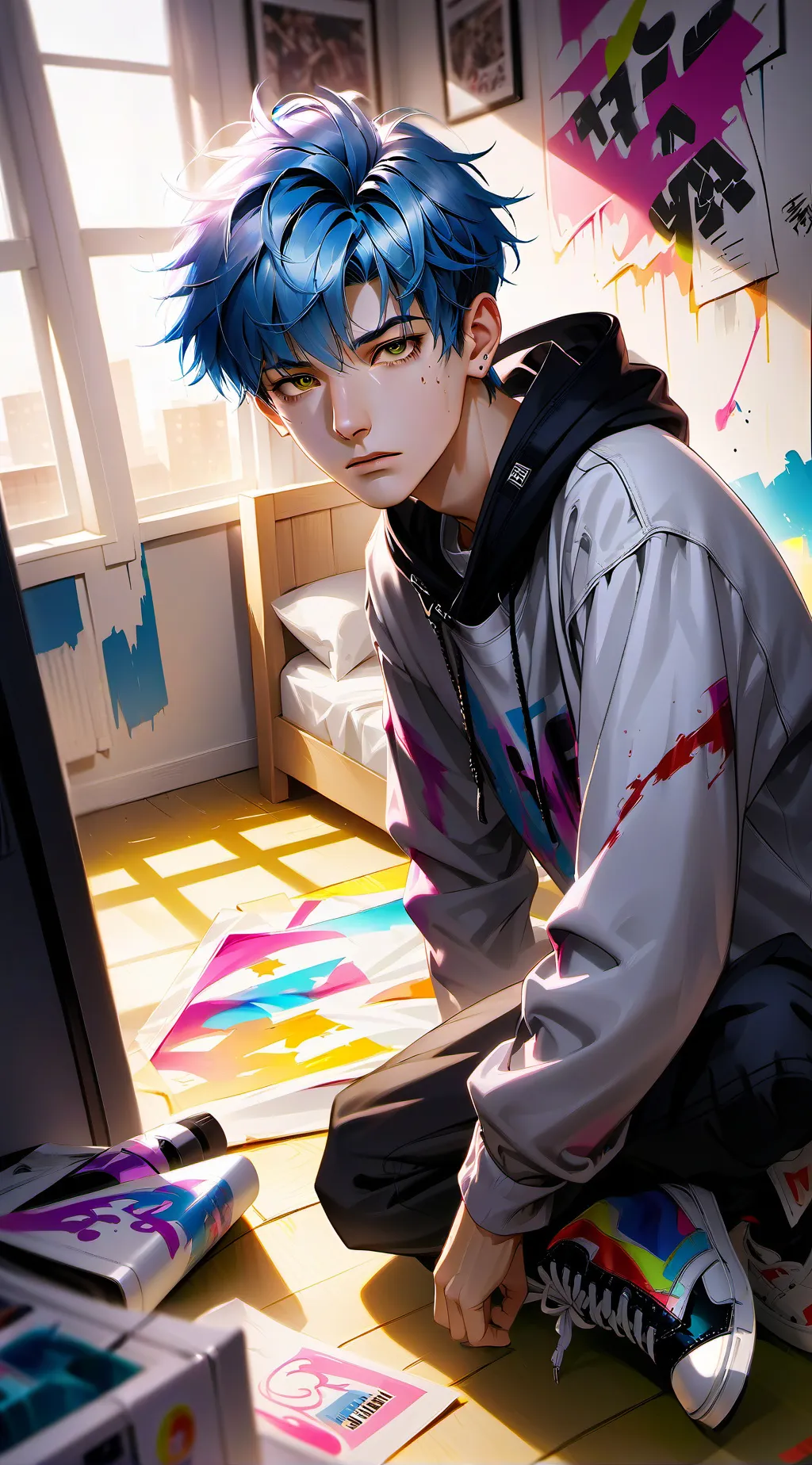 ai character: ryuji background