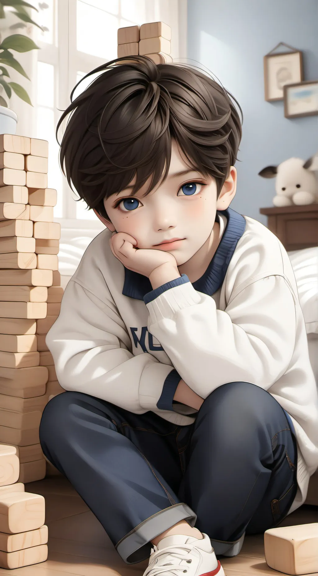 ai character: Jake Uzamaki background