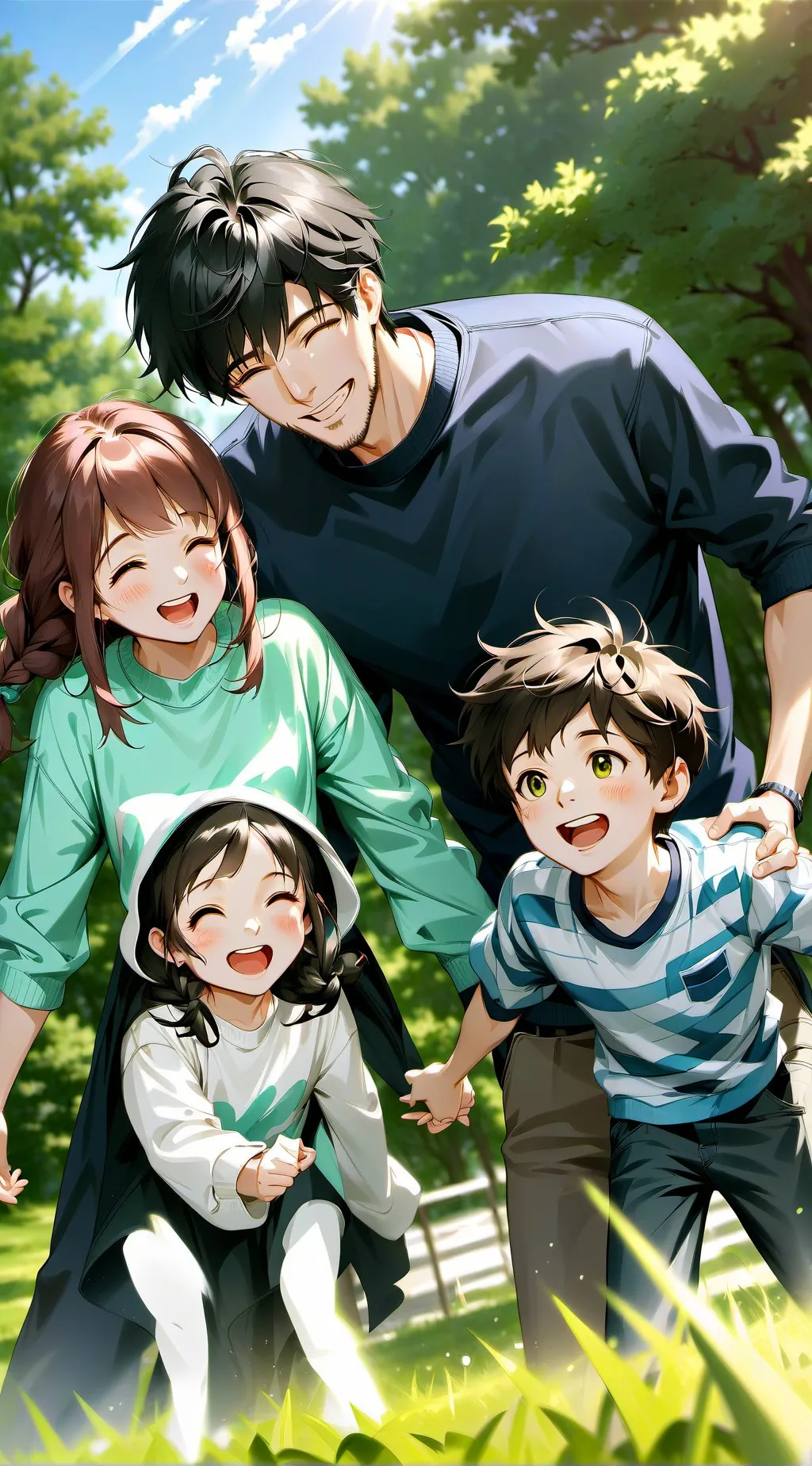 ai character: family! background