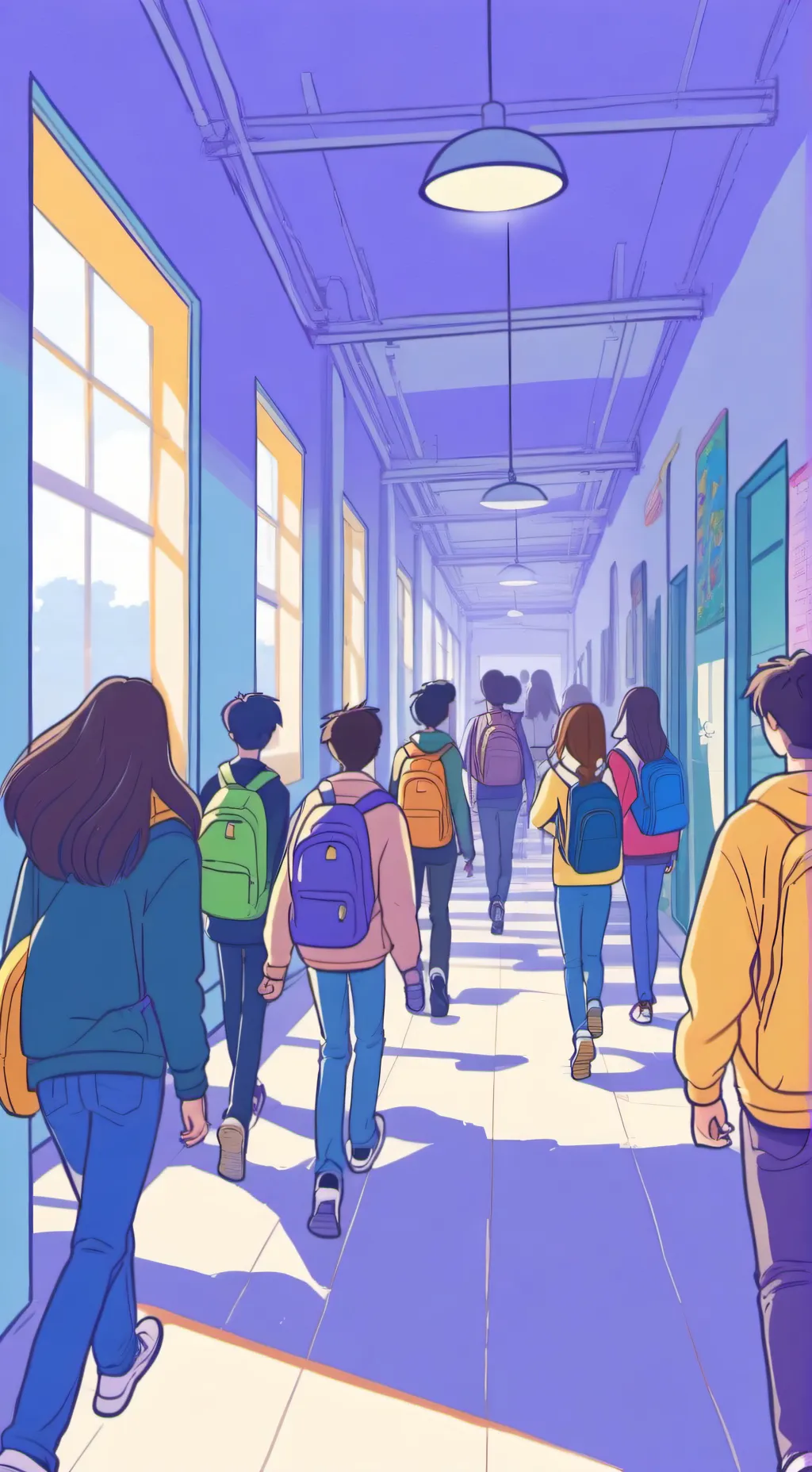 ai character: escuela de poderes background