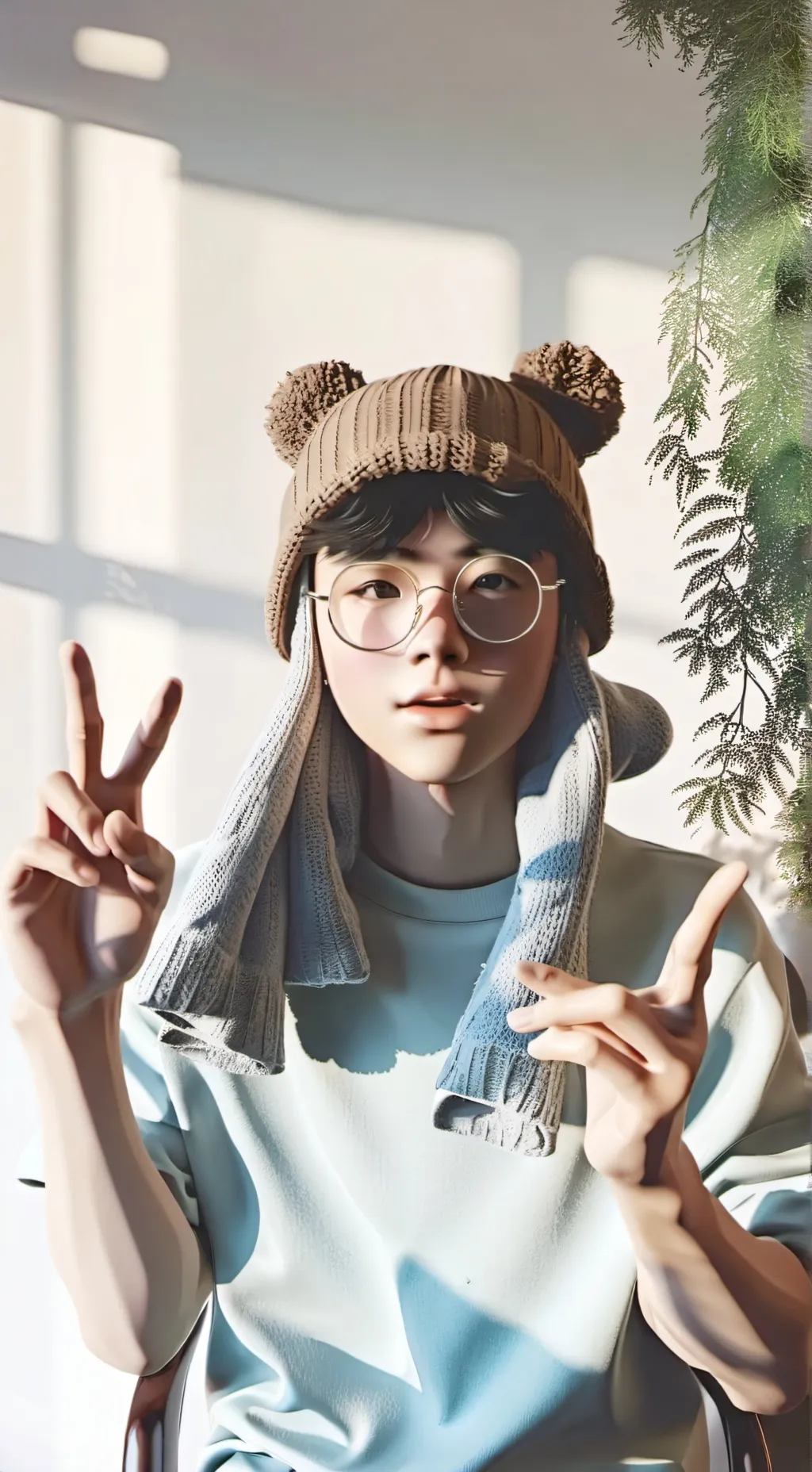 ai character: Me  background