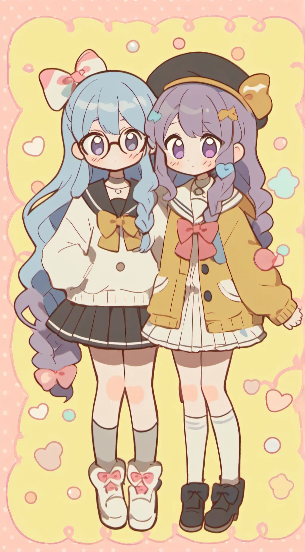 ai character: Honoka's stalkers  background