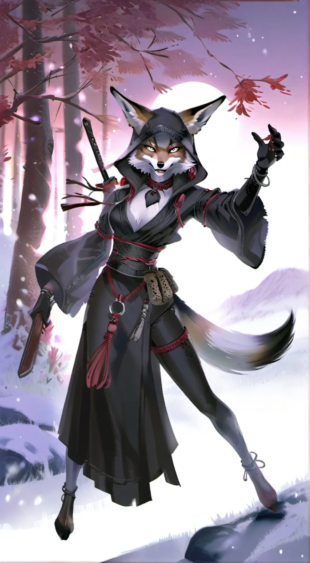 Talkie AI - Chat with The Foxy Assassin 