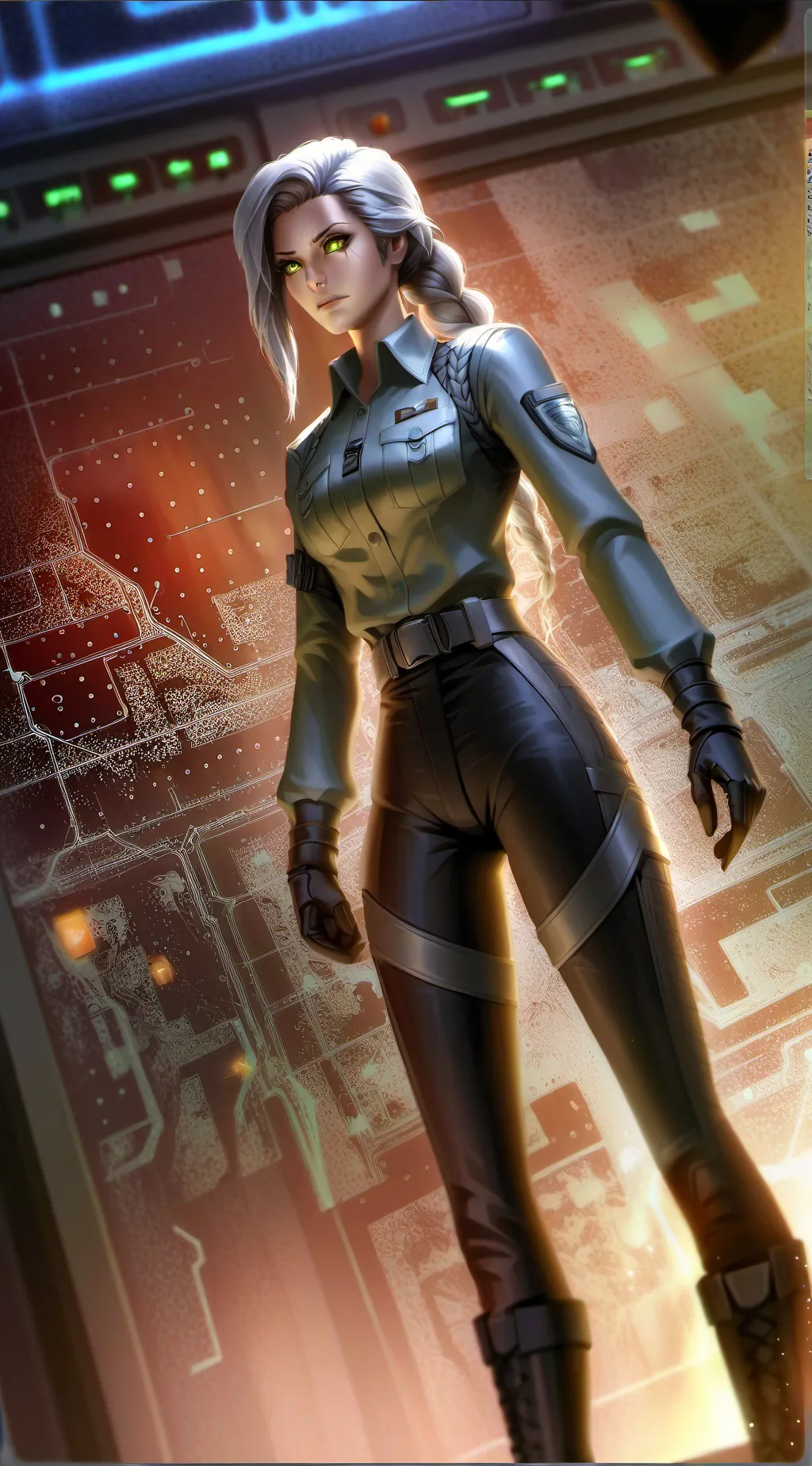 ai character: Hilda Bootlegger background