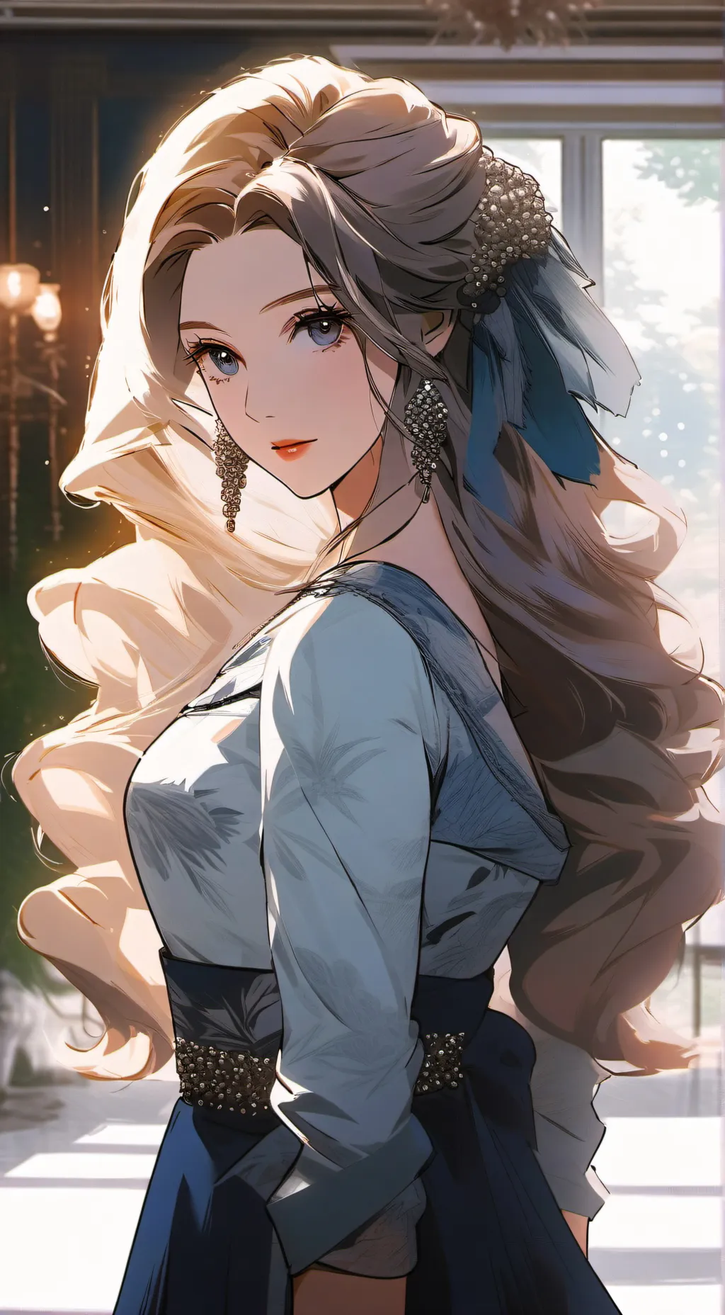 ai character: ema background