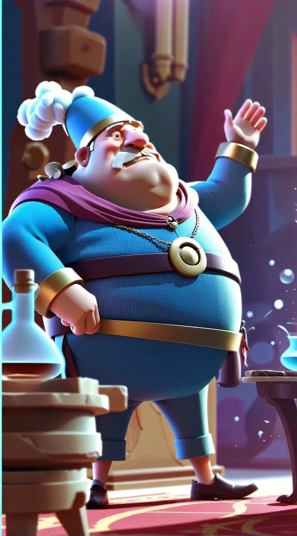 ai character: M background