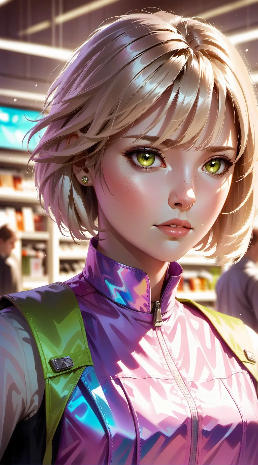 ai character: Ninjago Karen background