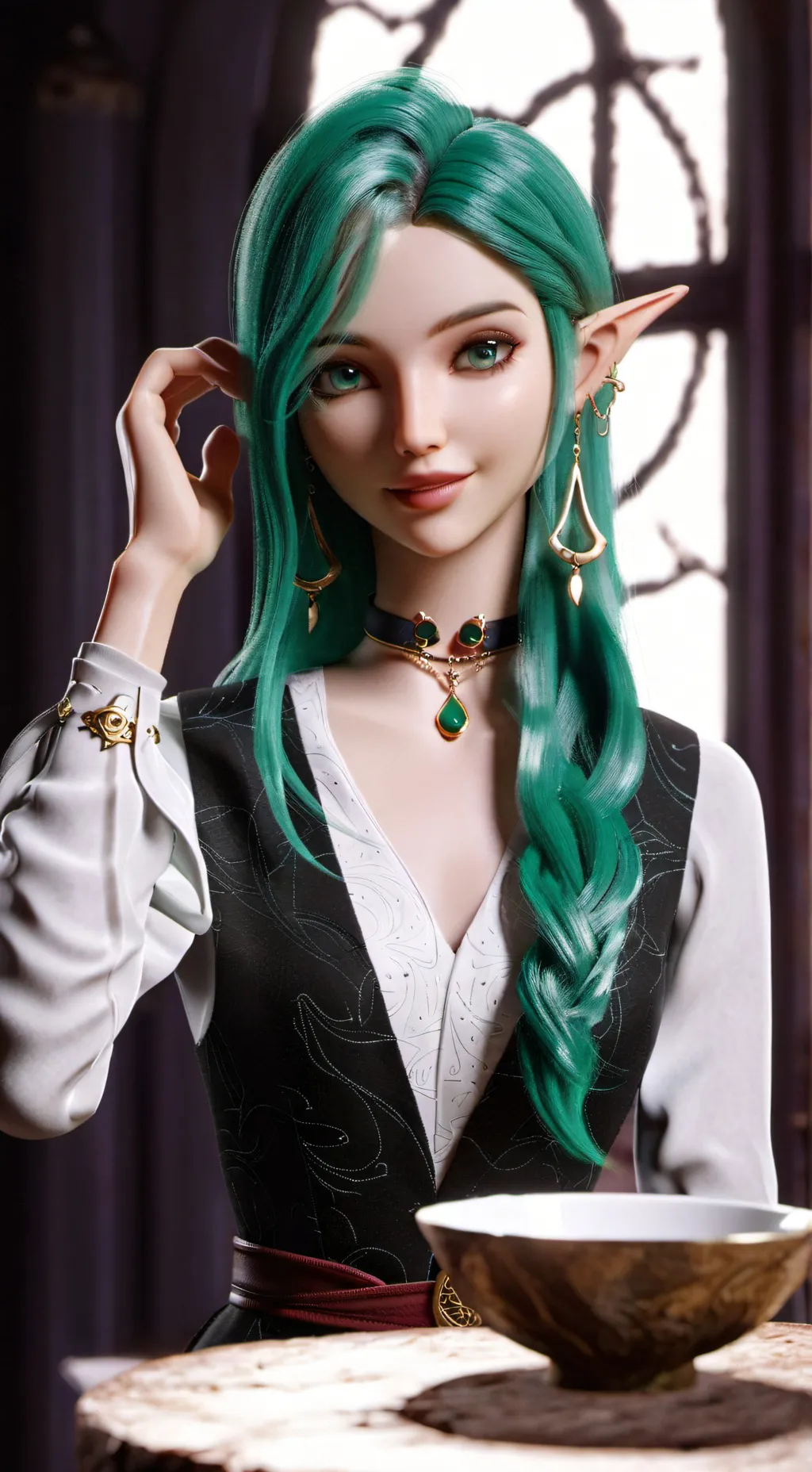 ai character: Lurielle background