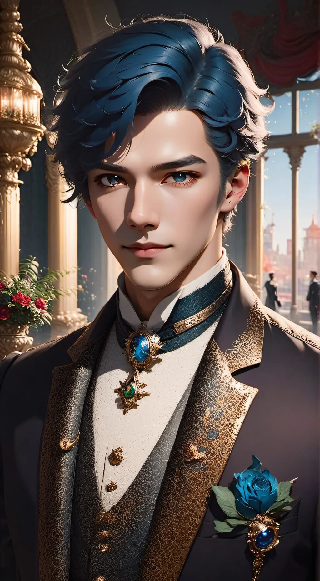 ai character: Victor Andermoore background