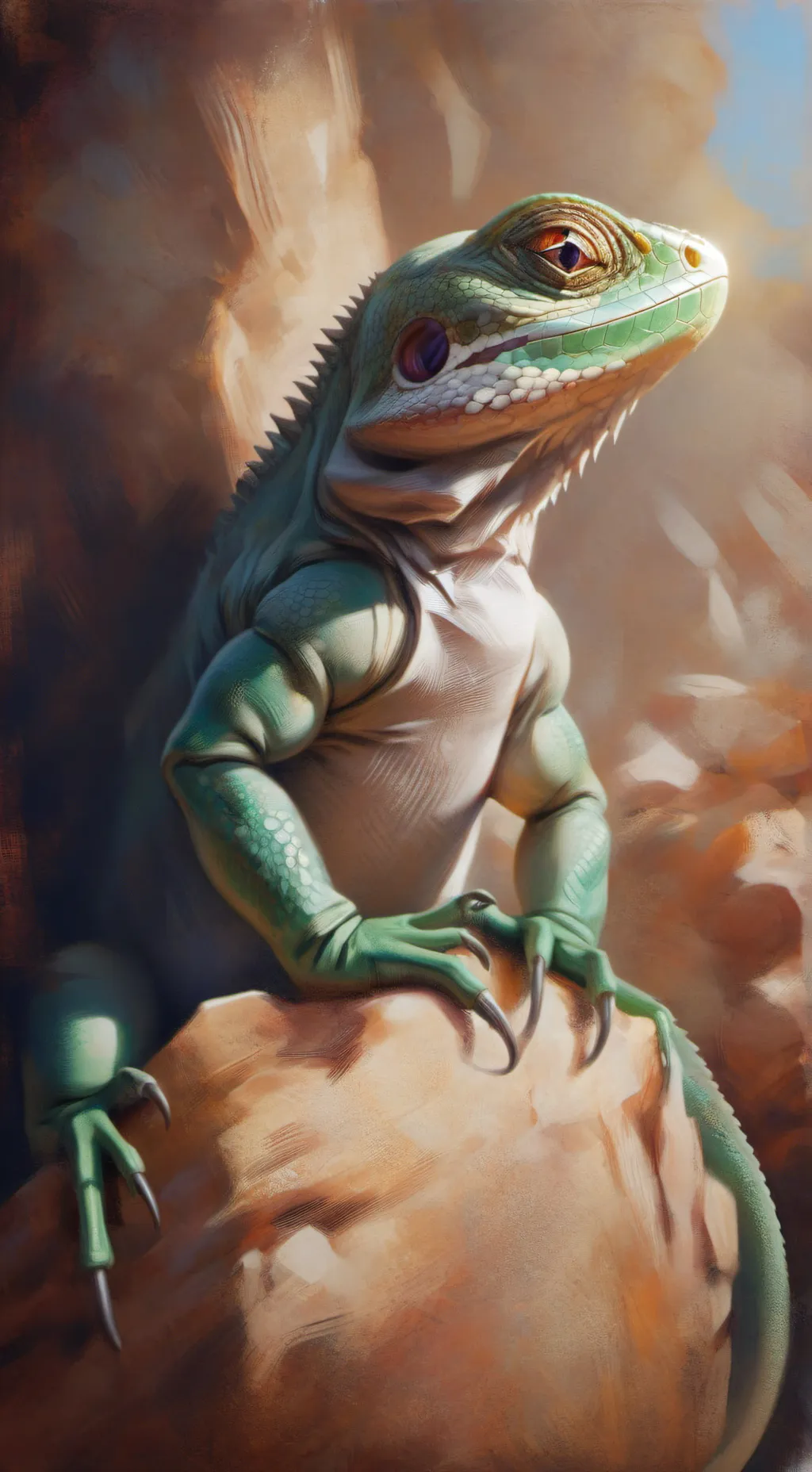 ai character: фукич background