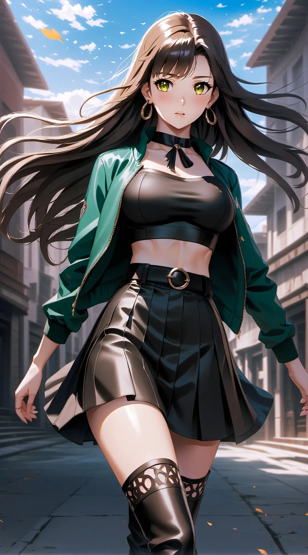 ai character: Girlfriend background