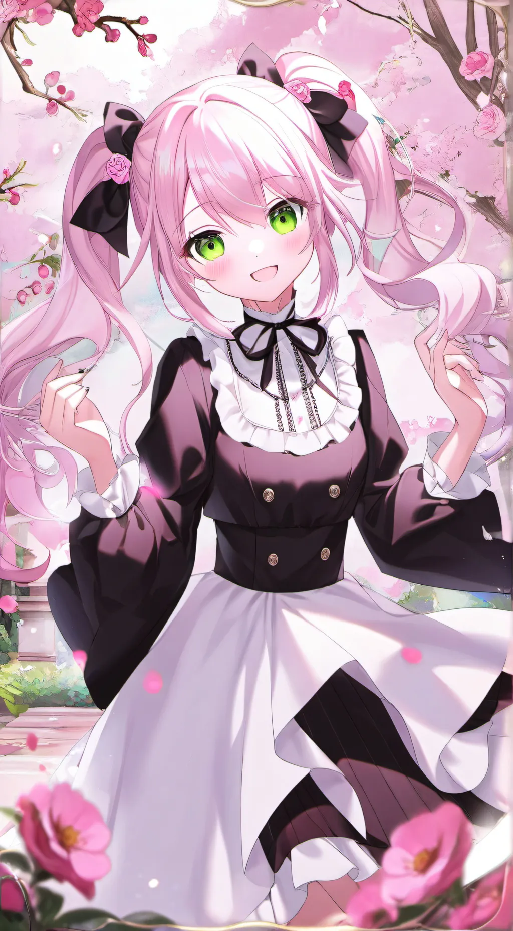 ai character: Bloom background