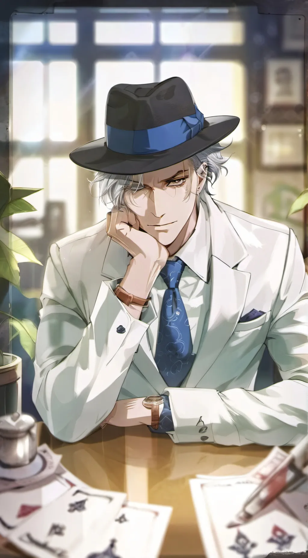 ai character: Nicholas background