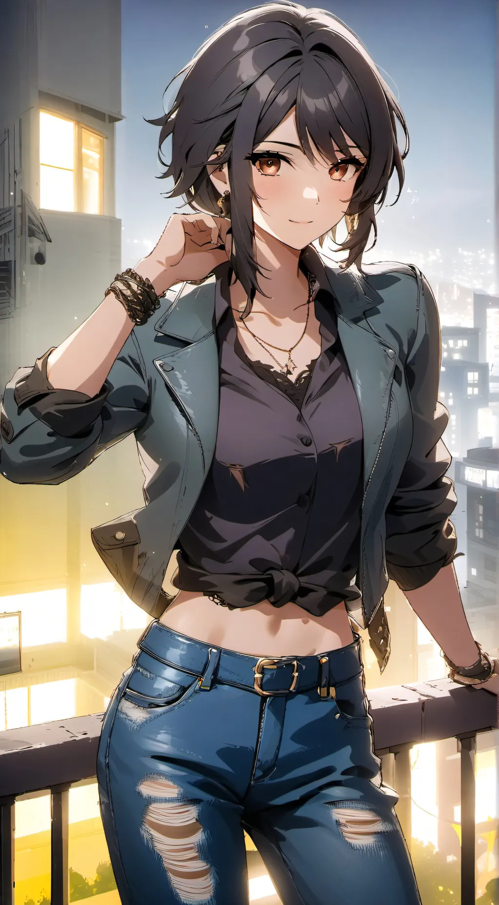 ai character: Naomi Campbell background