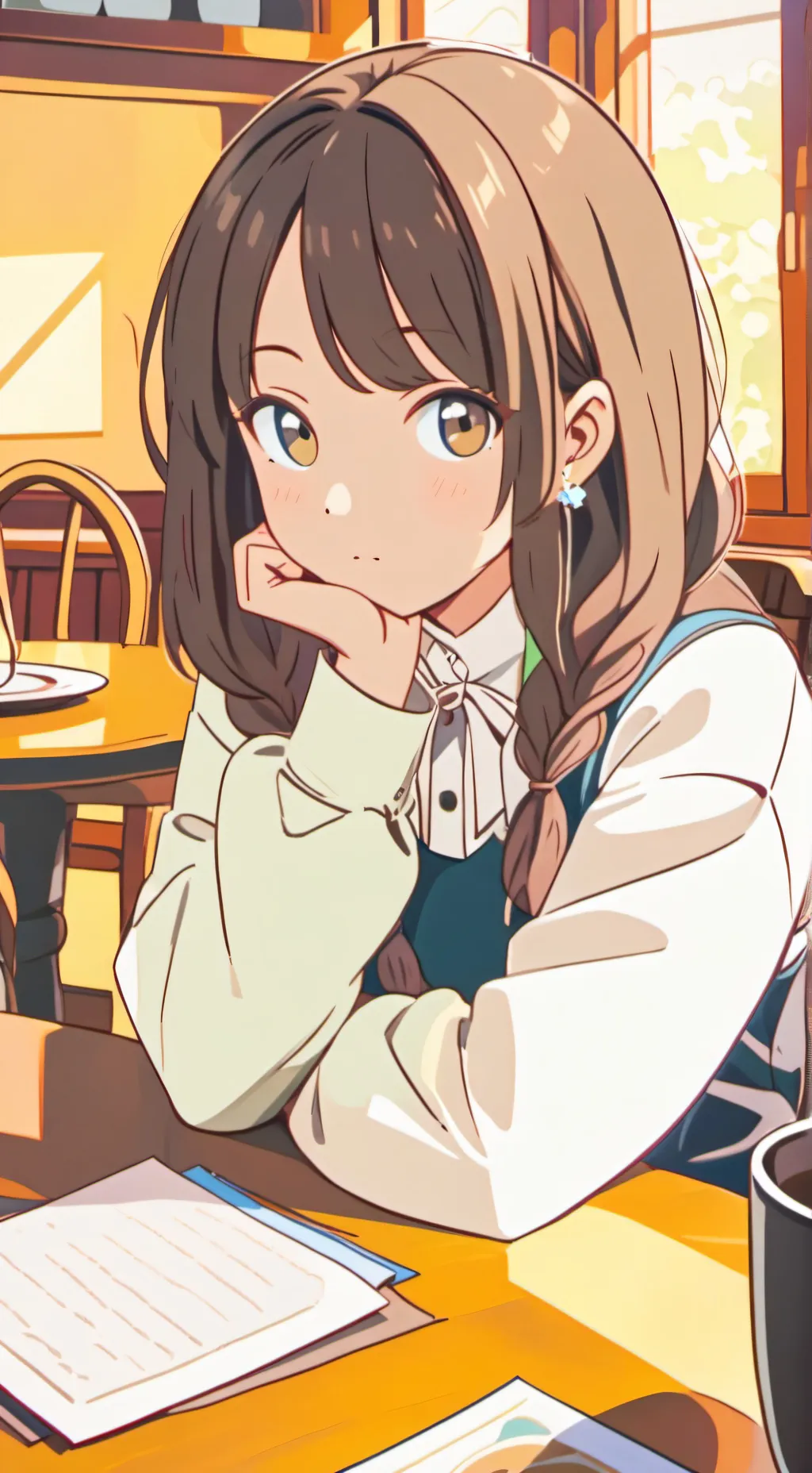 ai character: Zoe background