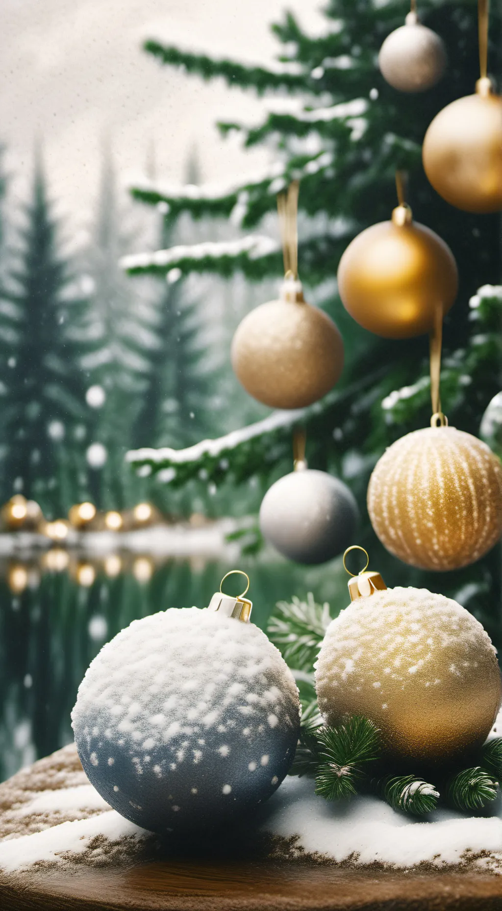 ai character: Christmas forsaken background