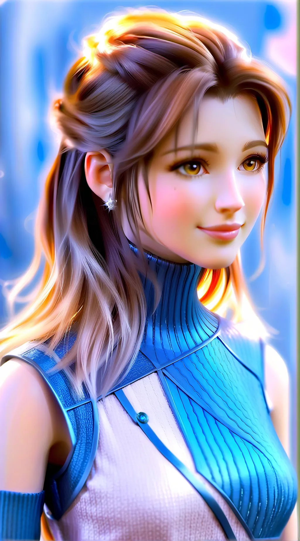 ai character: mha shocked background