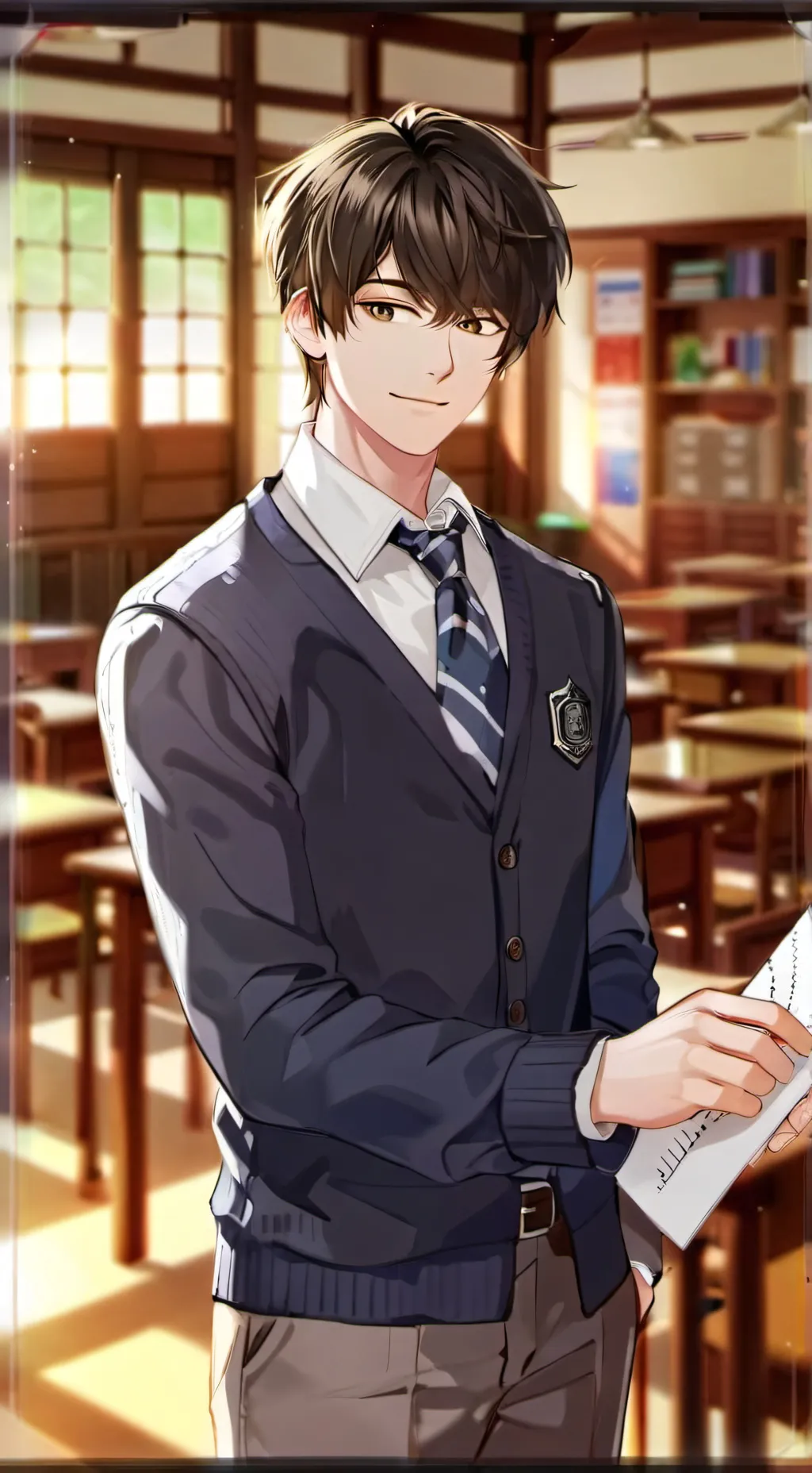 ai character: Mr. Ted background