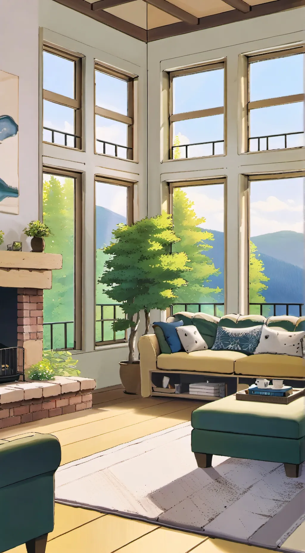 ai character: demon slayer background