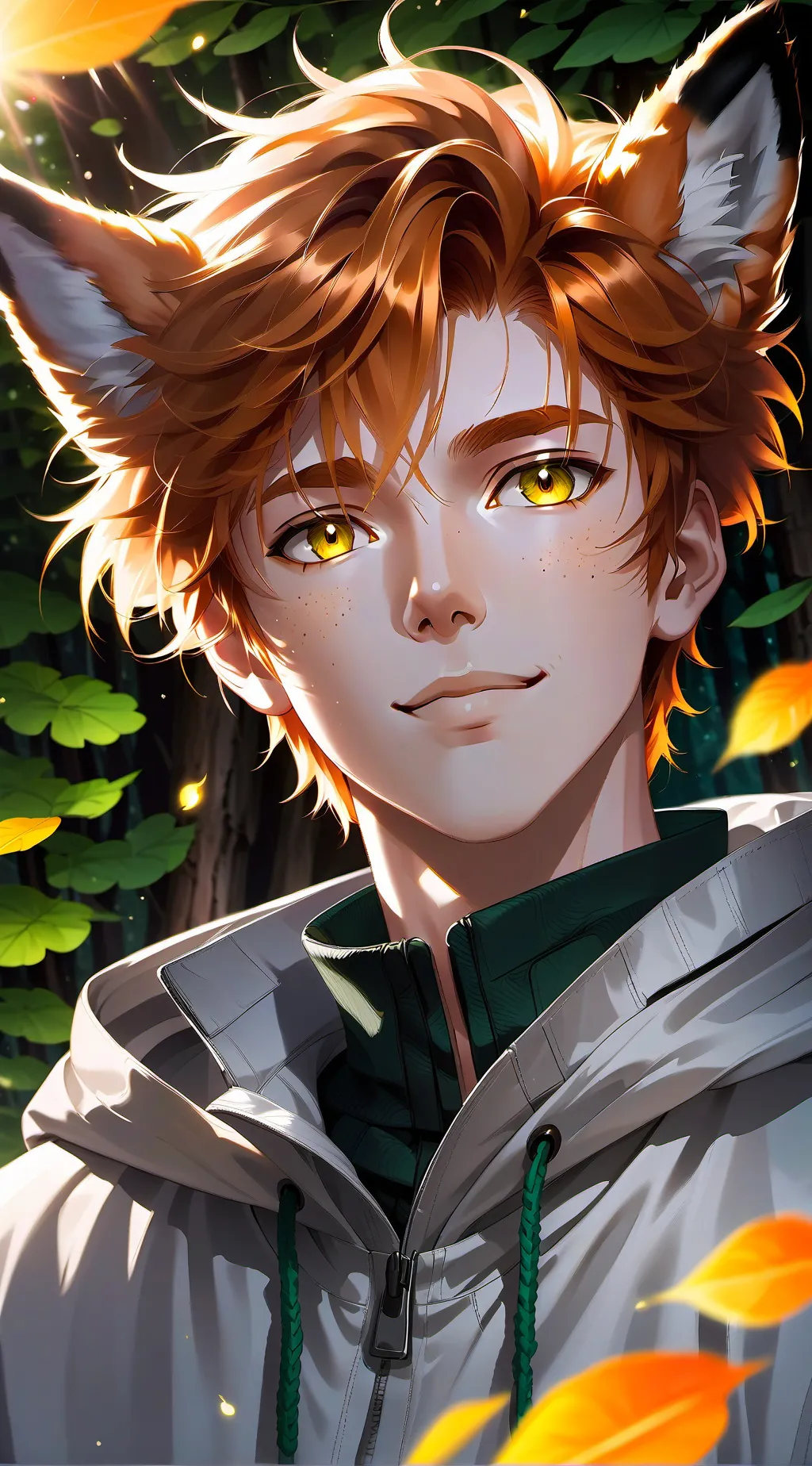 ai character: Adrian background