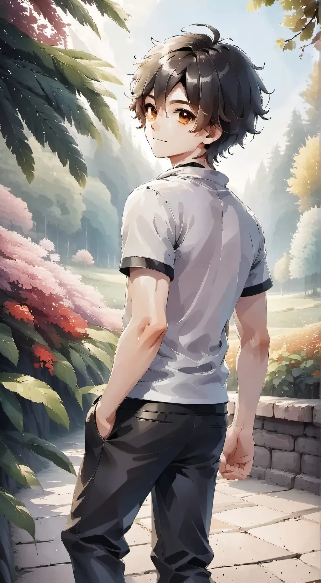 ai character: no powers background