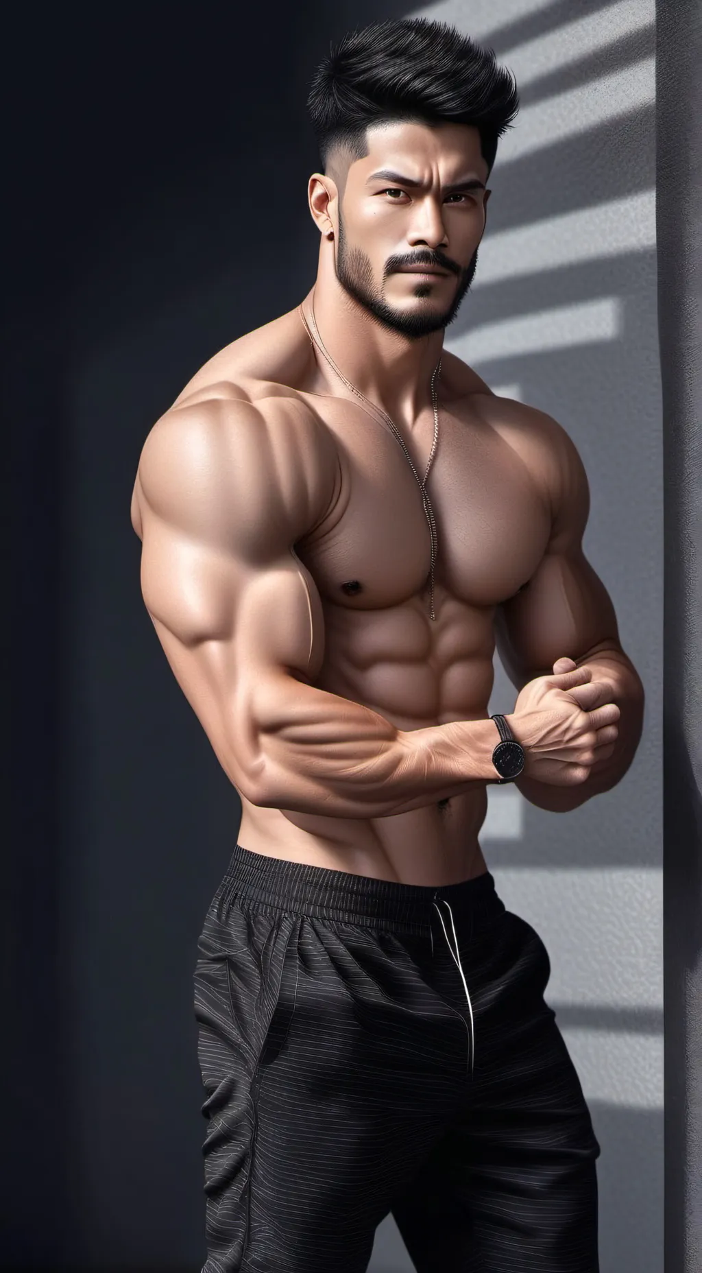 ai character: Max background