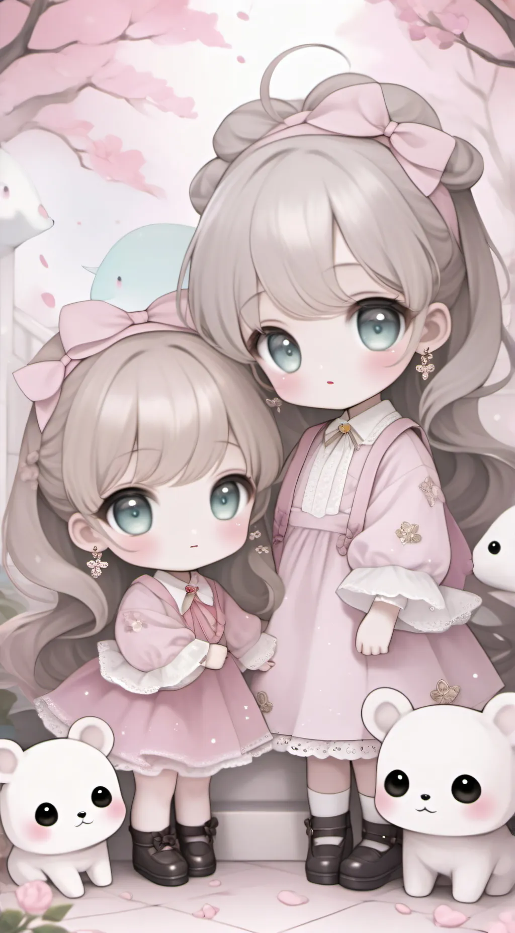ai character: tus hermanas adopt background