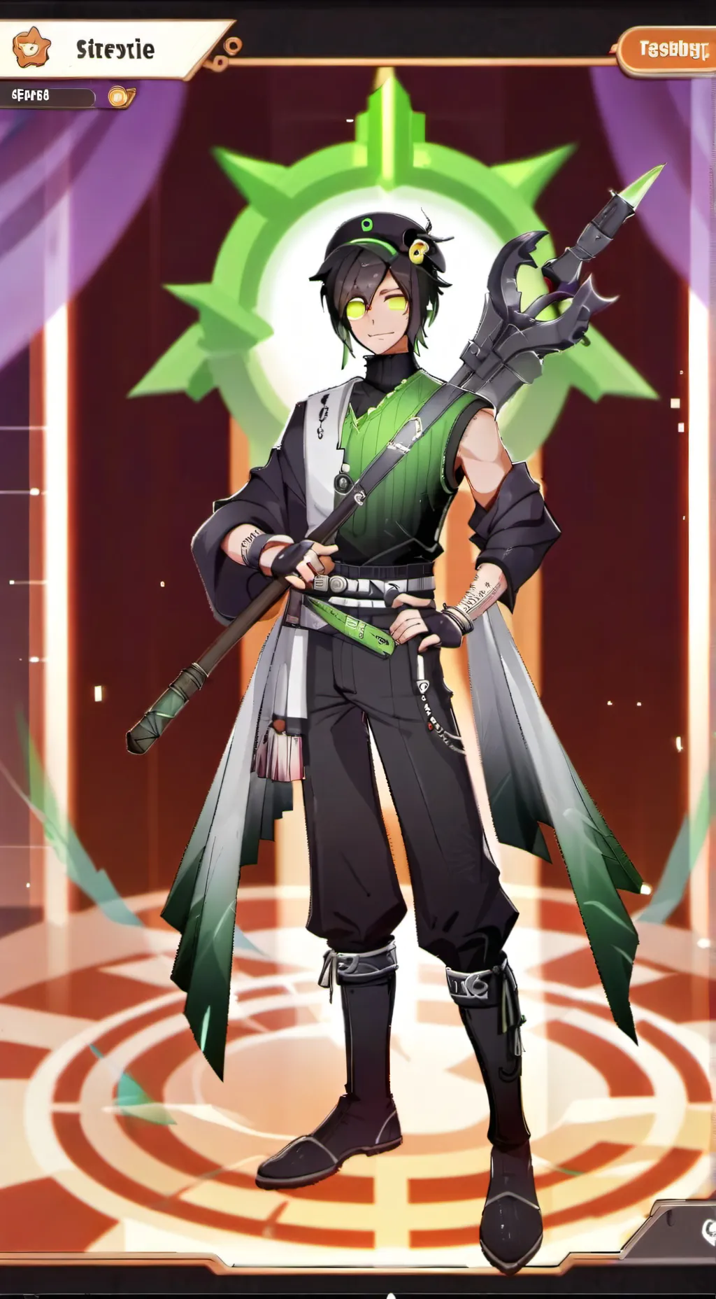 ai character: Ferku background