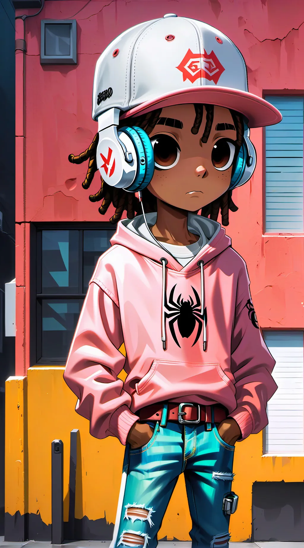 ai character: Brayan  background