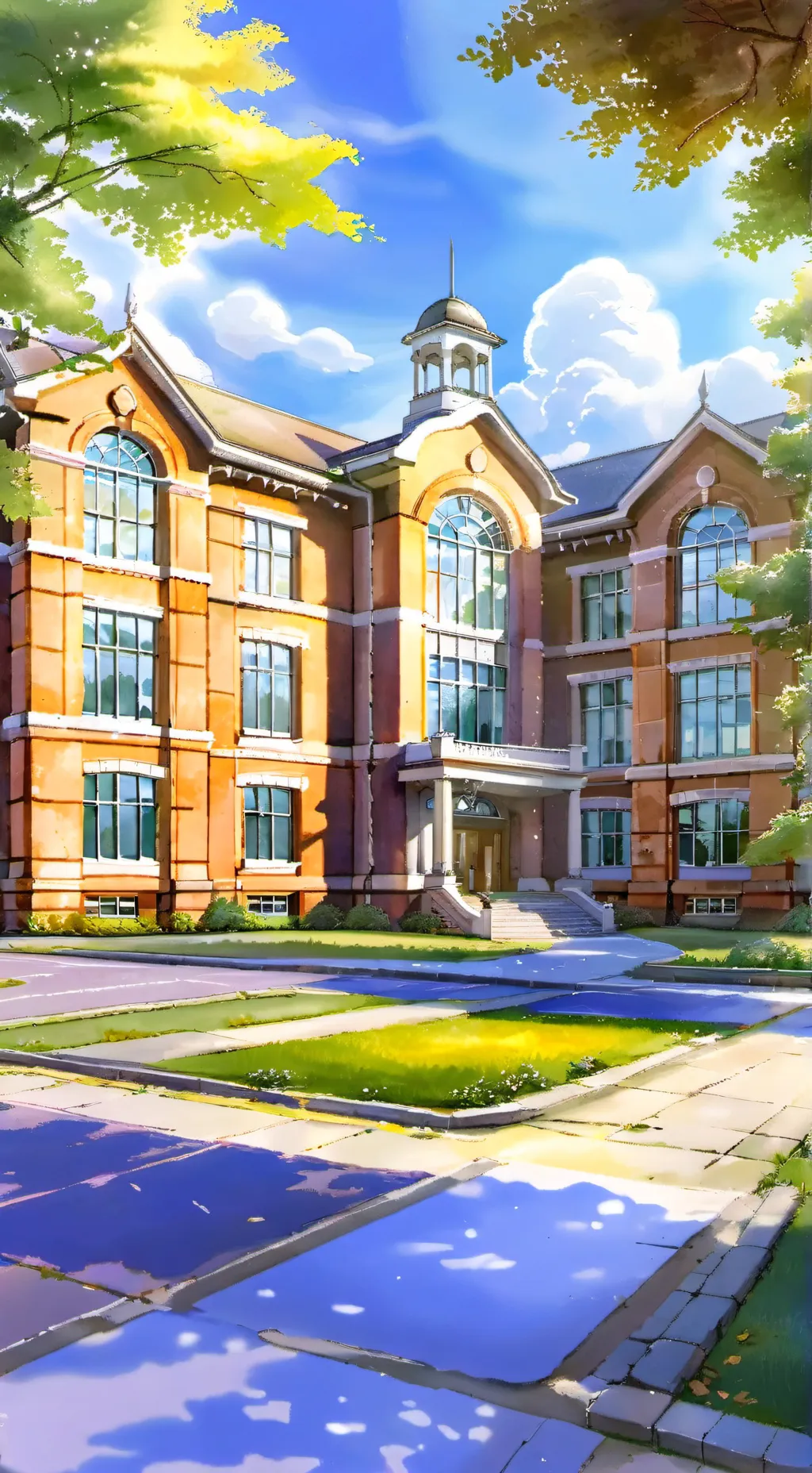 ai character: Nelson school background