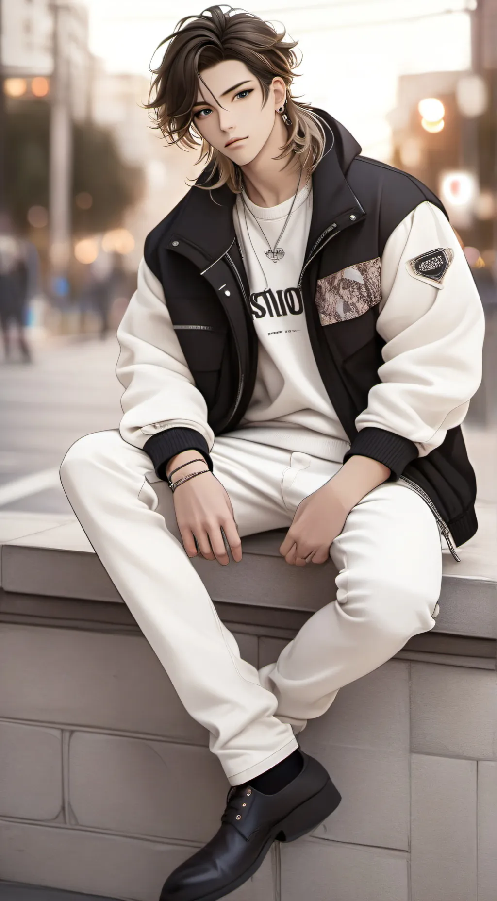 ai character: Mysterious Trio background