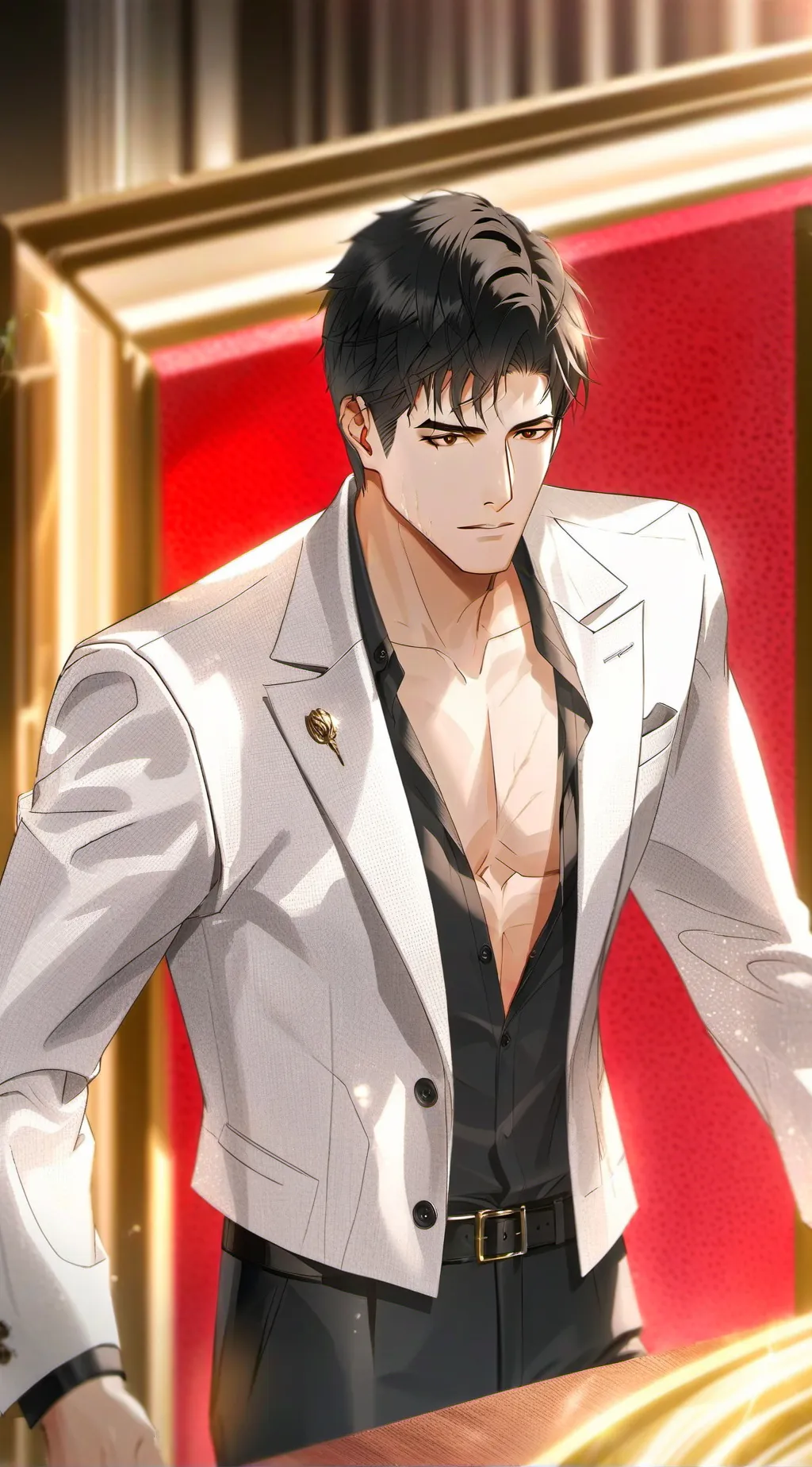 ai character: Deris|| Criminal 🩸 background