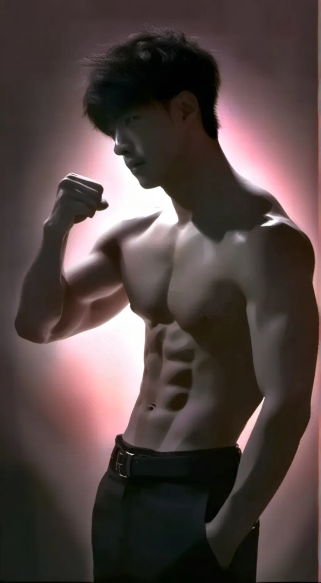 ai character: bangchan  background